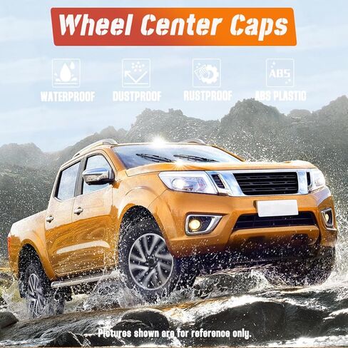 4 قطع 70 مم (2.76 بوصة) أغطية مركز العجلة بديلة 40342-EA210 أغطية محور سوداء، قبعات حافة تيتان أرمادا إكستيرا فرونتير باثفايندر in Kuwait