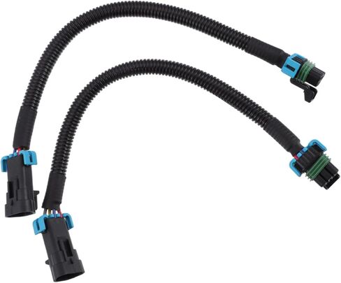 2pcs Oxygen O2 Sensor Header Extension Harness for Chevrolet Camaro 2010-2013 for Chevrolet Corvette 2006-2013 Replacement in Saudi Arabia