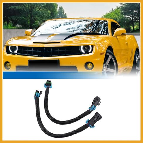 2pcs Oxygen O2 Sensor Header Extension Harness for Chevrolet Camaro 2010-2013 for Chevrolet Corvette 2006-2013 Replacement in Saudi Arabia