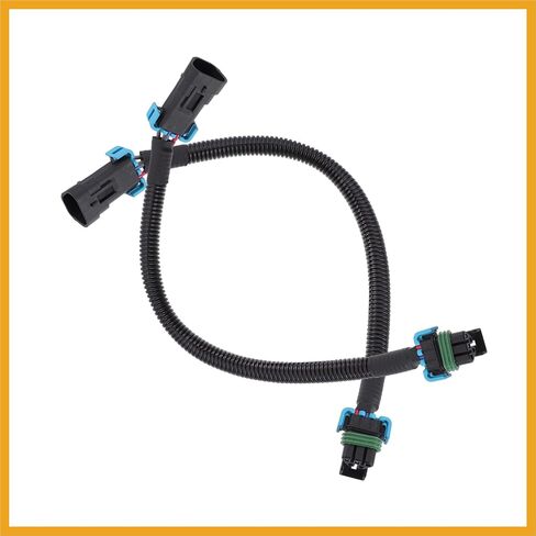 2pcs Oxygen O2 Sensor Header Extension Harness for Chevrolet Camaro 2010-2013 for Chevrolet Corvette 2006-2013 Replacement in Saudi Arabia