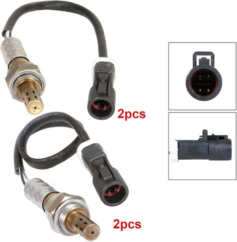 Upstream Downstream Oxygen Sensor|Compatible with Ford Mustang 1999-2000 2002-2004 V6 3.8L, Mustang 2002-2010 4.6L,Thunderbird 2002-2005 3.9L V8, with Lincoln Ls 2003-2005 V6 3.0L O2 Sensor in Kuwait