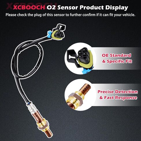 Automotive Replacement Oxygen O2 Sensor 234-4669 Set of 1, 02 Sensor Compatible with Cadillac for Escalade, for Chevy for Camaro for Corvette for Silverado, for GMC for Sierra for Yukon in Kuwait