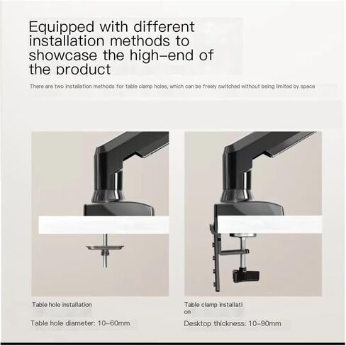 F80 monitor stand computer stand desktop lift monitor stand arm rotating computer stand in Saudi Arabia