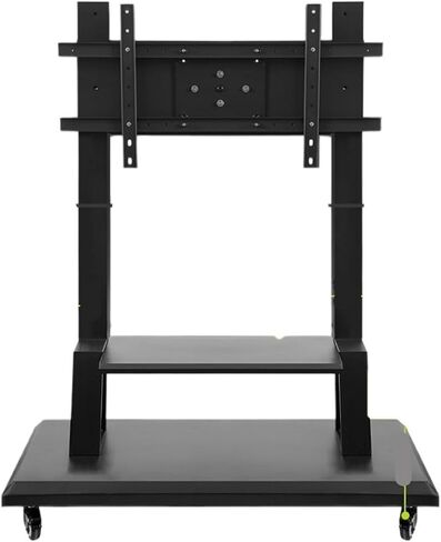 Office conference mobile TV stand floor-standing rotating wheeled monitor trolley hanger in Saudi Arabia