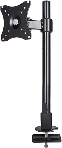 LCD portable monitor bracket perforated 27-inch vertical screen rotating desktop computer bracket desktop heightening robotic arm(Column 60cm) in Saudi Arabia