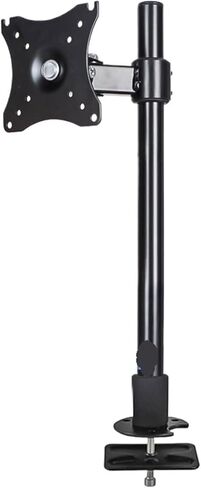 LCD portable monitor bracket perforated 27-inch vertical screen rotating desktop computer bracket desktop heightening robotic arm(Column 60cm) in Saudi Arabia