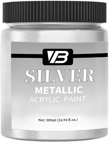 YongBo Metallic Acrylic Paint Brass, 100ml Brass Paint, Metallic Paint for Canvas, Rock, Stone, Wood, Fabric, Art Supplies in Saudi Arabia