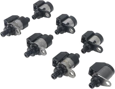 RE5R05A 7 قطعة طقم الملف اللولبي ناقل الحركة 63431A-U 31941-1FX02 319411FX02 متوافق مع 2004-2009 2010 نيسان تيتان V8 5.6L قطع غيار السيارات in Kuwait
