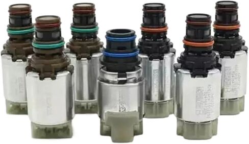 Compatible For Ford Escape 2009-up 6F35 Automatic Transmission Solenoids Valve Kit 7 Pces - Automotive Part Compatible For Vehicle Repair Or Replacement in Kuwait