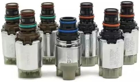 Compatible For Ford Escape 2009-up 6F35 Automatic Transmission Solenoids Valve Kit 7 Pces - Automotive Part Compatible For Vehicle Repair Or Replacement in Kuwait