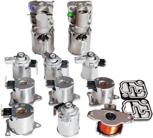 02E DQ250 DSG 6-Speed Transmission Valve Solenoids Kits 02E325025AJ 02E321371E Compatible For A3 Q3 Seat Touran Golf Passat in Kuwait
