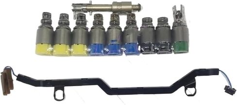 ZF6HP19 6HP21 6HP26 Transmission Valve Body 9 Solenoids Kit 1068298044 Compatible For BMW 128i X5 X4 Audi S4-S8 6HP19 Solenoid in Kuwait