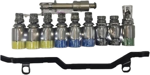 ZF6HP19 6HP21 6HP26 Transmission Valve Body 9 Solenoids Kit 1068298044 Compatible For BMW 128i X5 X4 Audi S4-S8 6HP19 Solenoid in Kuwait