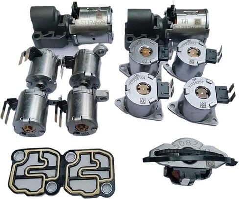 DQ250 02E DSG 6-Speed Transmission Valve Solenoids Kits 02E325025AJ 02E321371E Compatible For A3 Q3 Seat Touran Golf Passat in Kuwait