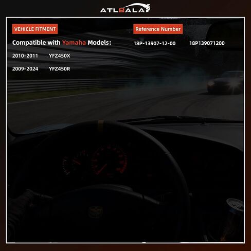 Fuel Pump Assembly Compatible with Yamaha YFZ450R 2009–2024 & YFZ450X 2010–2011 Replace 18P-13907-12-00 18P139071200 in Kuwait