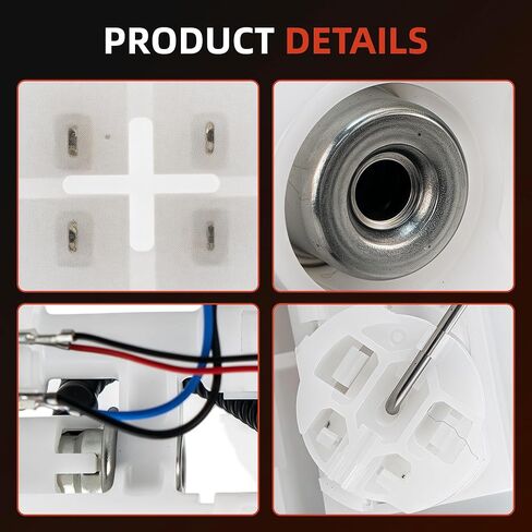 Fuel Pump Assembly Compatible with Yamaha YFZ450R 2009–2024 & YFZ450X 2010–2011 Replace 18P-13907-12-00 18P139071200 in Kuwait