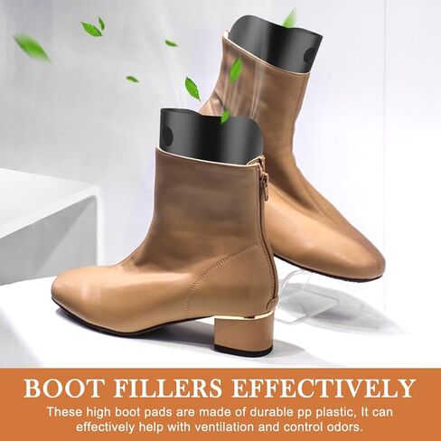 Boot Shaper, 10 Pieces 16 Inch Boot Inserts to Keep Shape & Stand Tall‌, Black Tall Boots Insert Stand Up & Prevent Creases‌ in Kuwait