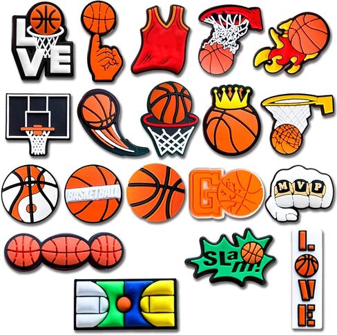 لعبة البيسبول وكرة السلة وكرة القدم والسباحة والجري لتزيين أحذية التمساح وإكسسوارات كرة القدم الطائرة والتنس in Kuwait