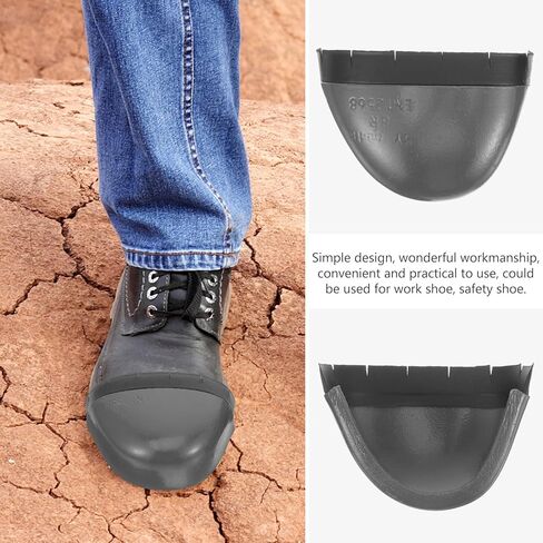 زوج واحد من غطاء أصابع القدم المعدني لأصابع القدم مركب، غطاء لأصابع القدم من الفولاذ، غطاء لأصابع القدم، أحذية العمل، قبعات من الصلب لأصابع القدم، إكسسوارات للرجال والنساء من الفولاذ (مقاس أمريكي للرجال 7، النساء 8.5) in Kuwait