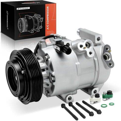 A-Premium Air Conditioning A/C Compressor with Clutch Compatible with Kia Rondo 2007 2008 2.4L in Saudi Arabia