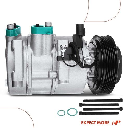 A-Premium Air Conditioning A/C Compressor with Clutch Compatible with Kia Rondo 2007 2008 2.4L in Saudi Arabia