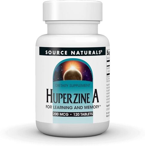 Source Naturals Huperzine A, for Learning & Memory* 200 mcg - 120 Tablets in Kuwait