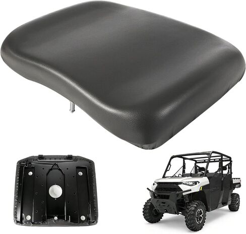 Seat Bottom Cushion Compatible with 2013-2019 Polaris Ranger ETX EU EV XP 570 900 1000 Diesel EU HST Deluxe Crew 900XP 1000XP, Replacement for 2684966-070 Driver Side, Charcoal in Kuwait