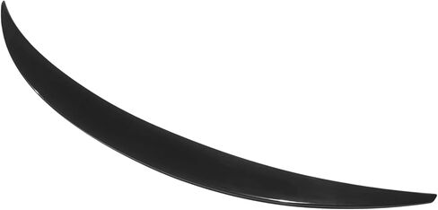FREEMOTOR802 Rear Trunk Spoiler Deck Lid Spoiler, Fits 2008-2013 BMW E82 1-Series Coupe 2-Door, P Style Gloss Black ABS Trunk Tail Lip Wing Add-on Exterior Parts in Kuwait