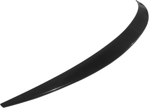FREEMOTOR802 Rear Trunk Spoiler Deck Lid Spoiler, Fits 2008-2013 BMW E82 1-Series Coupe 2-Door, P Style Gloss Black ABS Trunk Tail Lip Wing Add-on Exterior Parts in Kuwait