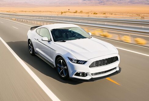 Front Bumper Lip Compatible with 2015-2017 Ford Mustang, PP Front Lip Spoiler Splitter by IKON MOTORSPORTS, 2016 in Saudi Arabia