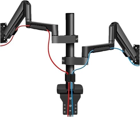 Monitor stand notebook plus monitor multi-screen combination air pressure cantilever stand increase in Saudi Arabia