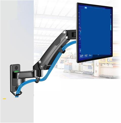 Monitor bracket wall-mounted wall-mounted computer screen lifting and rotating mechanical arm equipment bracket in Saudi Arabia