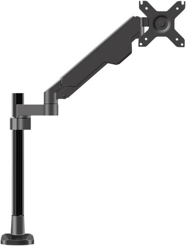 Computer LCD monitor stand desktop desktop rotating lifting shelf punch-free universal heightening bracket(Black) in Saudi Arabia