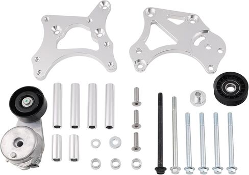 551780-3 Billet Alternator Bracket Compatible with S10 LS Swap LS1 LS3 LSX LQ4 LQ9 4.8L 5.3L 6.0L, for 2001-2007 Chevrolet Silverado HD, Sierra, 1999-2013 GMC Yukon in Kuwait