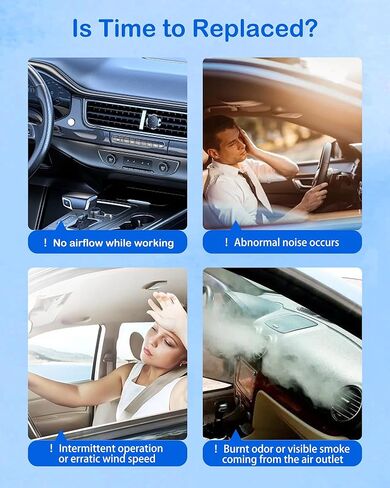 AC Blower Motor Fan HVAC Heater Blower Compatible with Chevy Avalanche 2007-2013,for Silverado 1500 2007-2013,for GMC Yukon 2007-2014，for Sierra 1500 2007-2013 Front Replacement 700164 in Kuwait