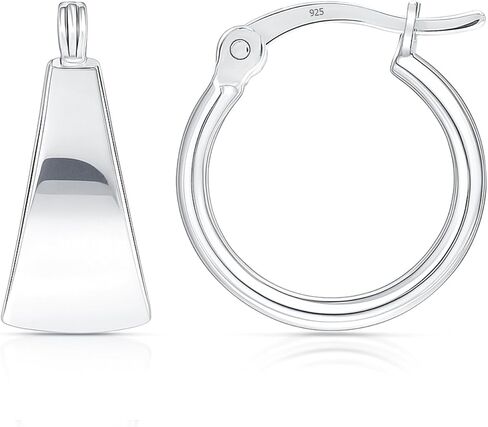 Charmsy 925 Sterling Silver Hoop Earrings for Women | Boho, Bali, Filigree & Classic Hoops Earring | Women's Silver Hoop Earrings Jewelry Gifts for Her Wife Girlfriend in Kuwait