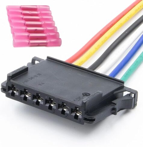 6 Wires Tail Lights Taillight Connector Wiring Harness Pigtail Plug for Mercedes Sprinter Freightliner Sprinter Dodge Sprinter 1500 2500 3500 4500 2007-2025 OE# A906820016 in Kuwait