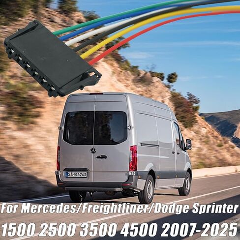 6 Wires Tail Lights Taillight Connector Wiring Harness Pigtail Plug for Mercedes Sprinter Freightliner Sprinter Dodge Sprinter 1500 2500 3500 4500 2007-2025 OE# A906820016 in Kuwait