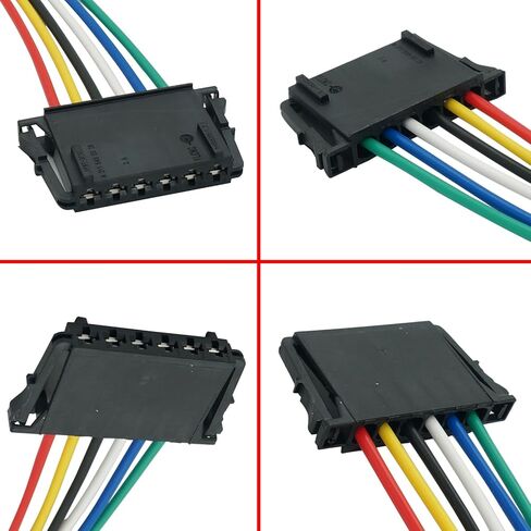 6 Wires Tail Lights Taillight Connector Wiring Harness Pigtail Plug for Mercedes Sprinter Freightliner Sprinter Dodge Sprinter 1500 2500 3500 4500 2007-2025 OE# A906820016 in Kuwait