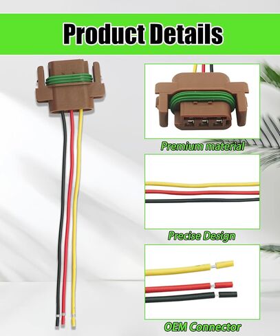 55277302AC Rear Turn Signal Lights Wiring Harness Fits for Dodge Ram 2500 2007-2009,Replace 4399900 55277302AA 55277302AB 55277303AA 55277303AB 55277303AC 68060366AA in Kuwait