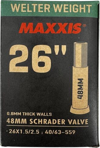 أنبوب وزن الوسط MAXXIS 26x1.5-2.5 PV 48mm 0d in Kuwait