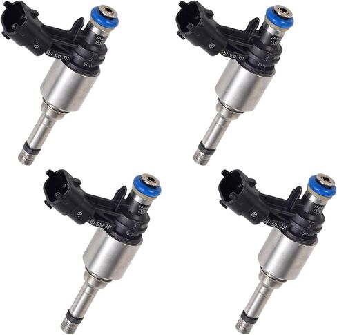2016-2018 G4 Turbo 1.6 Fuel Injectors,Compatible with/Hyundai Tucson 2016-2017,Compatible with/Kia Optima Forte5 1.6L |4PC Set| |Replaces:35310-2B160| in Kuwait
