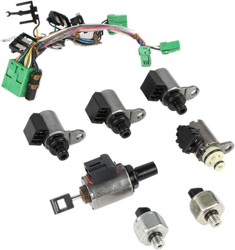 Transmissions Valve Body Solenoids Kit Compatible For Nissan Altima Rogue Sentra Dodge 203452A 33435J CVT JF011E RE0F10A F1CJA S98530 in Kuwait