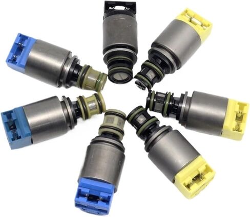 OEM ZF 6HP19 6HP26 Solenoid Kit Transmission Solenoid Valve 7 PCS/SET 1068298044 Compatible For BMW 128i X5 X4 Audi S4-S8 A4 in Kuwait