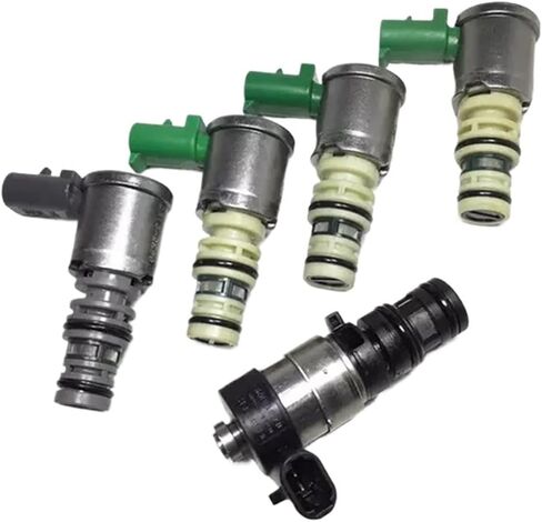 1 Set 5L40E Transmission Solenoid Valve Kit Compatible For BMW 328i 525i 325i 330i 530i X5 Z3 Z4 X3 2001-2007 Cadillac Catera CTS SRX in Kuwait