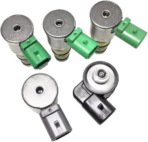 1 Set 5L40E Transmission Solenoid Valve Kit Compatible For BMW 328i 525i 325i 330i 530i X5 Z3 Z4 X3 2001-2007 Cadillac Catera CTS SRX in Kuwait