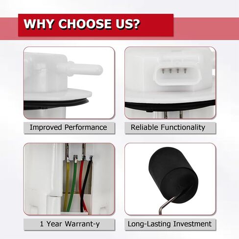 16700-K0F-T01 Fuel Pump Assembly Compatible With Honda Monkey Z125MA ABS 2019-2024 Monkey Z125M 2019-2021 in Kuwait