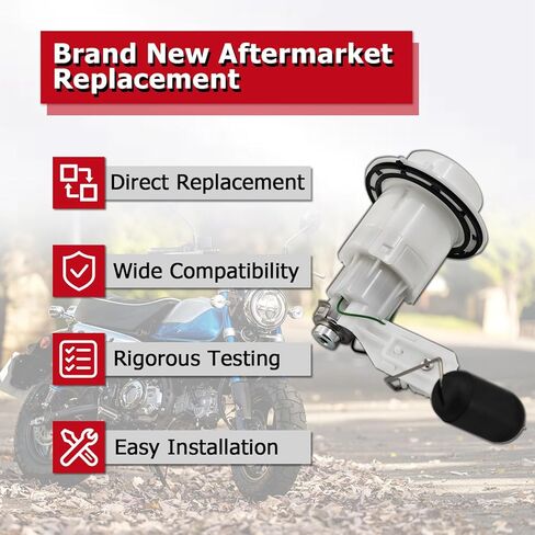 16700-K0F-T01 Fuel Pump Assembly Compatible With Honda Monkey Z125MA ABS 2019-2024 Monkey Z125M 2019-2021 in Kuwait