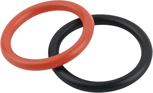 2PCS Power Steering Pump O Ring Seals Compatible with Acura Honda,OEM#91370SV4000 & 91345RDAA01 Power Steering Pump Seal Kit,Inlet/Outlet Powers Steerings O Ring Replacement in Kuwait