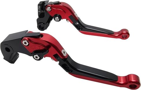مجموعة رافعة قابض الفرامل البديلة لـ ZX6R ZX6RR ZX636 2019-2025، مقبض فرامل دراجة نارية من الألومنيوم قابل للتعديل وأذرع طويلة قابلة للتمديد (أسود بالكامل) in Kuwait